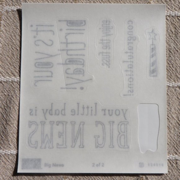 Stampin' Up Big News 2 box Stamp Set - Picture 7 of 7